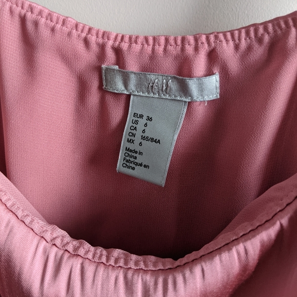 H&M Pink Mini dress - Picture 4 of 5